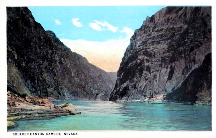 Boulder Canyon Dam Site