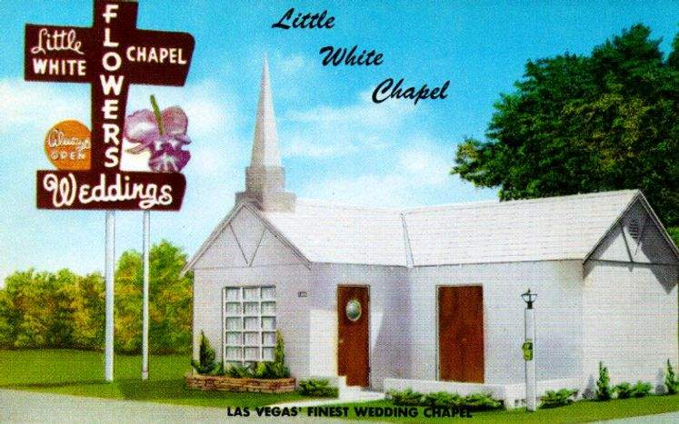 A Little White Wedding Chapel