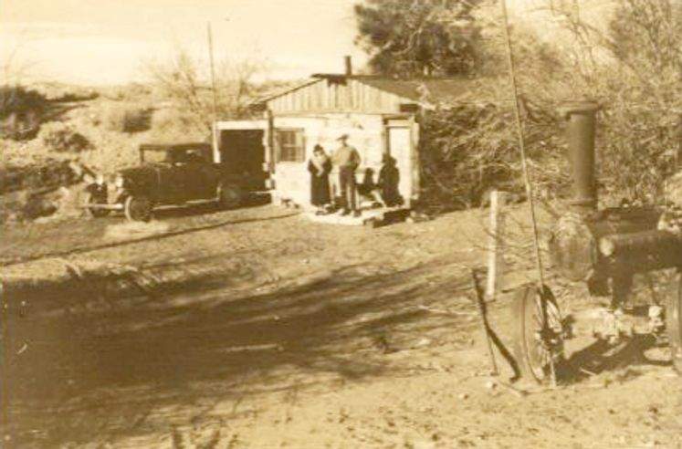 Corn Creek Railroad Tie Cabin