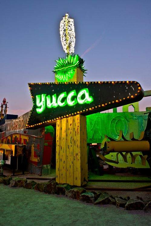 Yucca Motel Sign